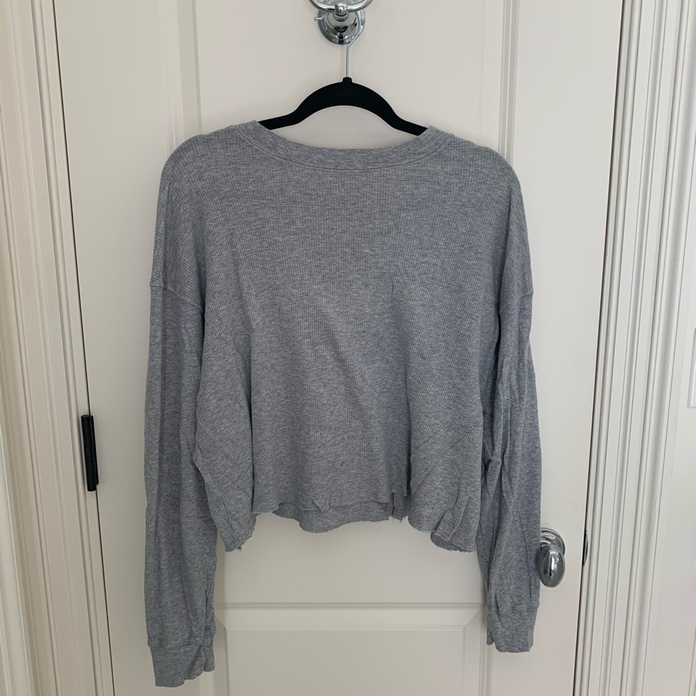 Brandy Melville Waffle Knit Shirt